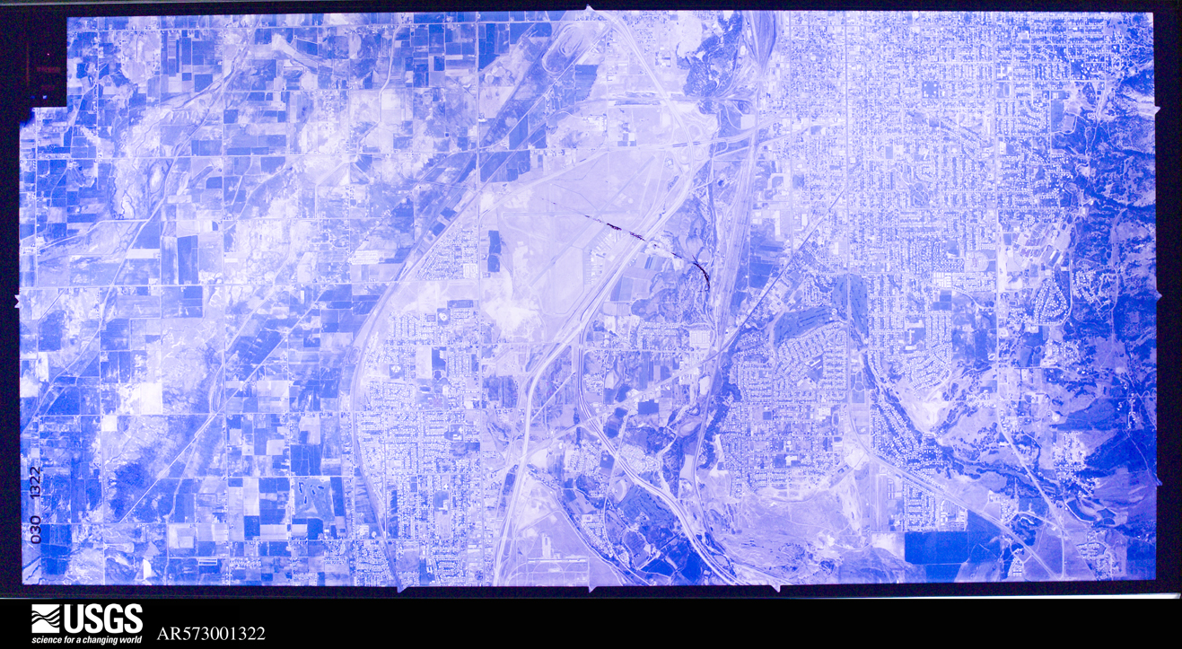 U.S. Geological Survey aerial photograph, 1973-07-09, scale 1:32000