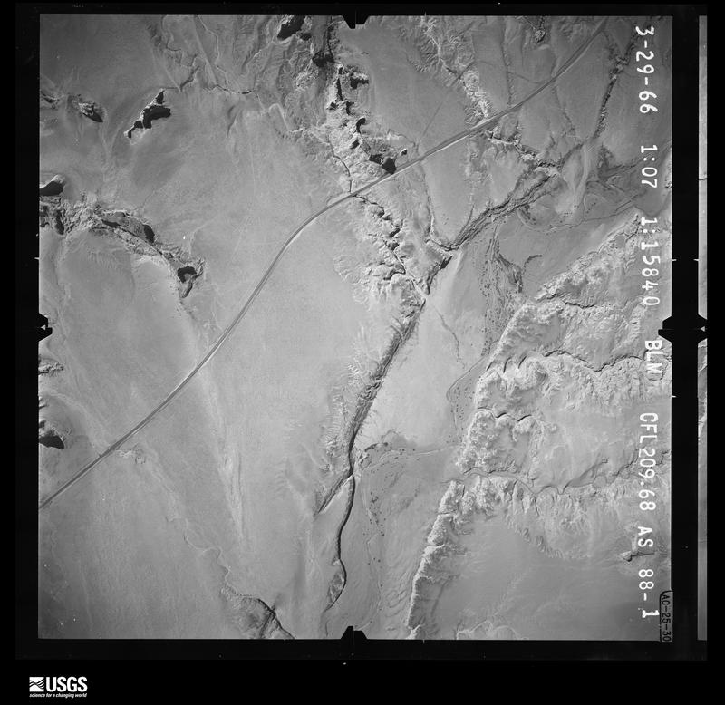U.S. Geological Survey aerial photograph, 1966-03-29, scale 1:15840