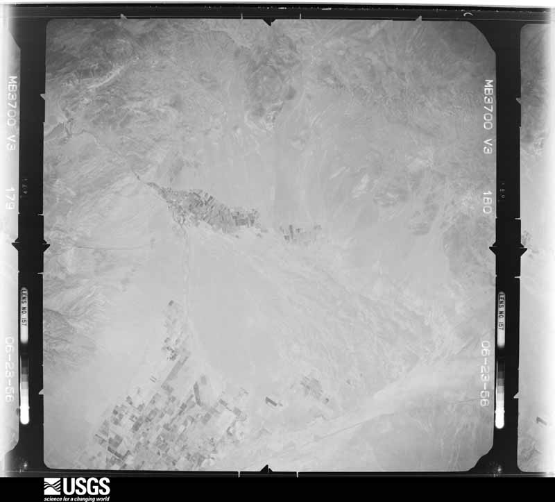 U.S. Geological Survey aerial photograph, 1956-06-23, scale 1:130000