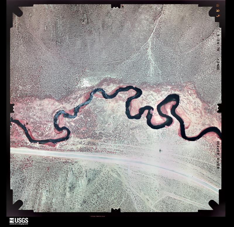 U.S. Geological Survey aerial photograph, 1976-05-24, scale 1:2400