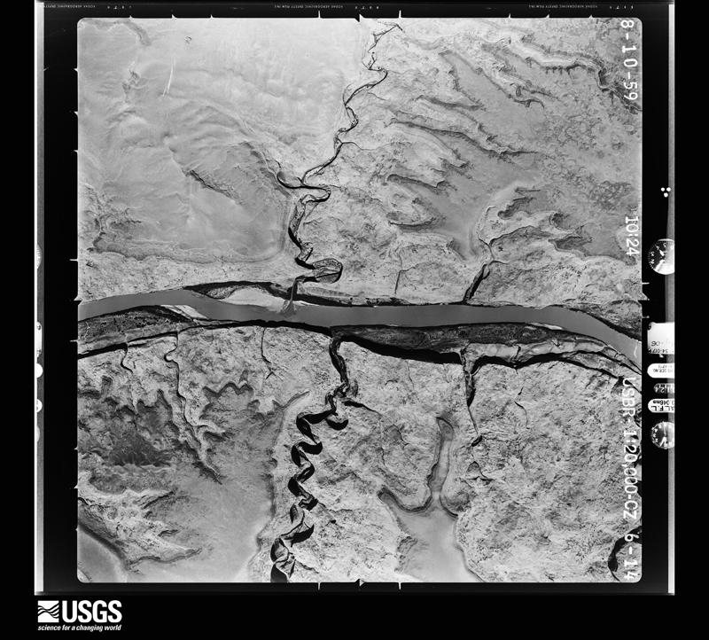 U.S. Geological Survey aerial photograph, 1959-08-10, scale 1:20000