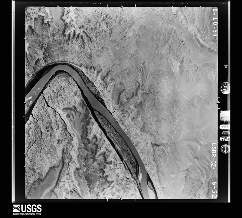 U.S. Geological Survey aerial photograph, 1959-08-10, scale 1:20000