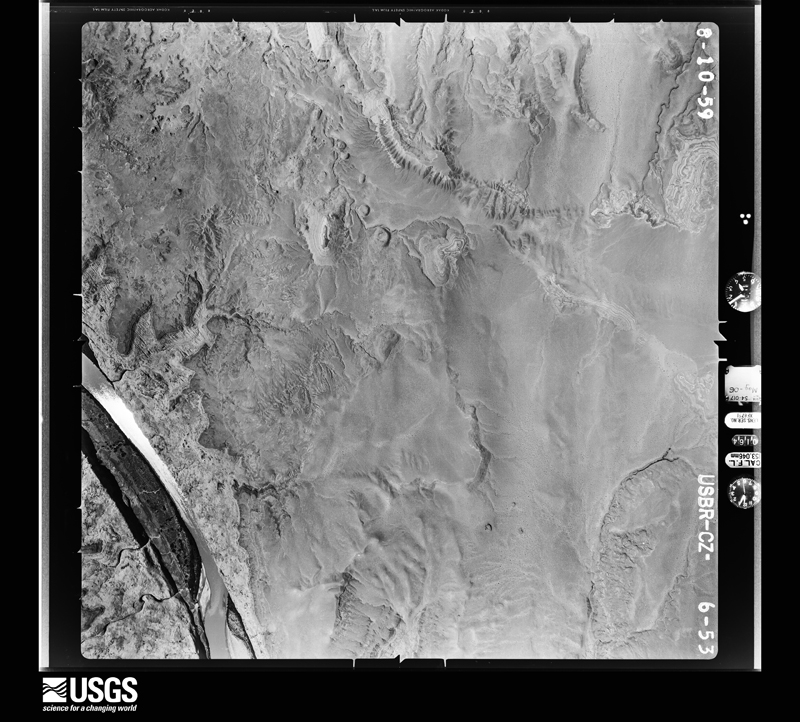 U.S. Geological Survey aerial photograph, 1959-08-10, scale 1:20000