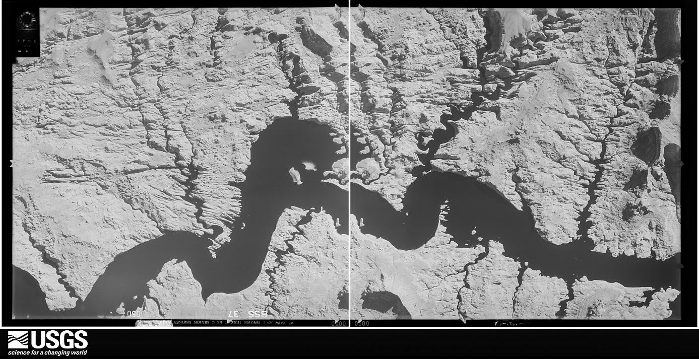 U.S. Geological Survey aerial photograph, 1980-11-19, scale 1:29786