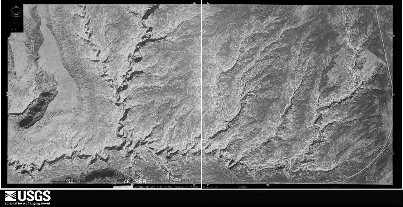 U.S. Geological Survey aerial photograph, 1980-11-19, scale 1:29781