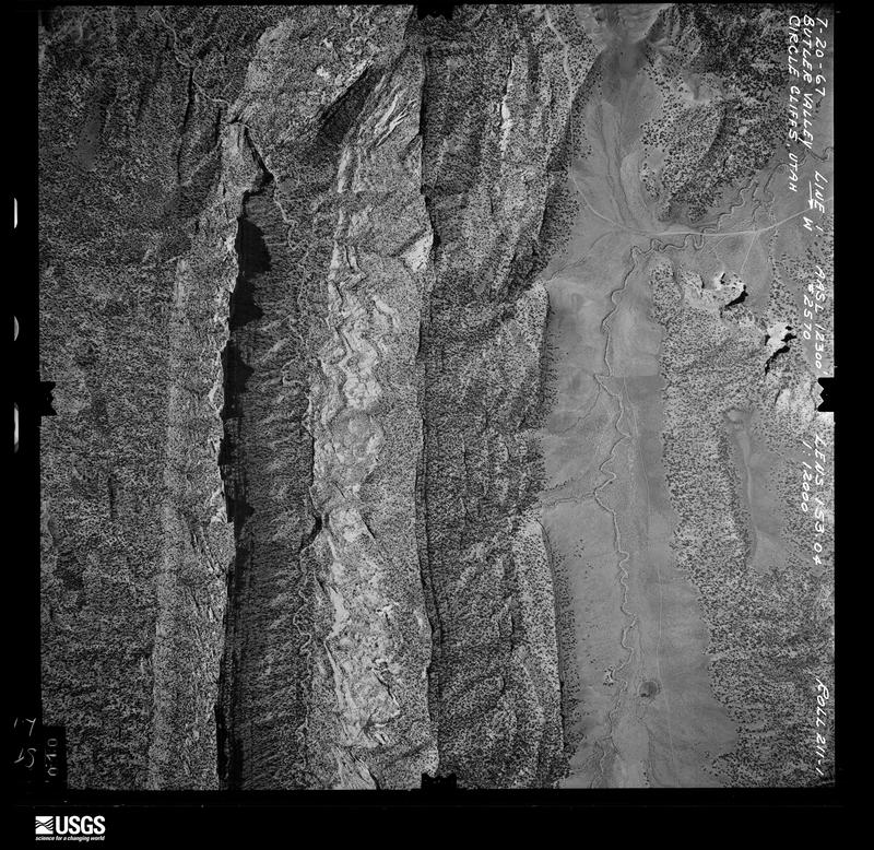 U.S. Geological Survey aerial photograph, 1967-07-20, scale 1:12000