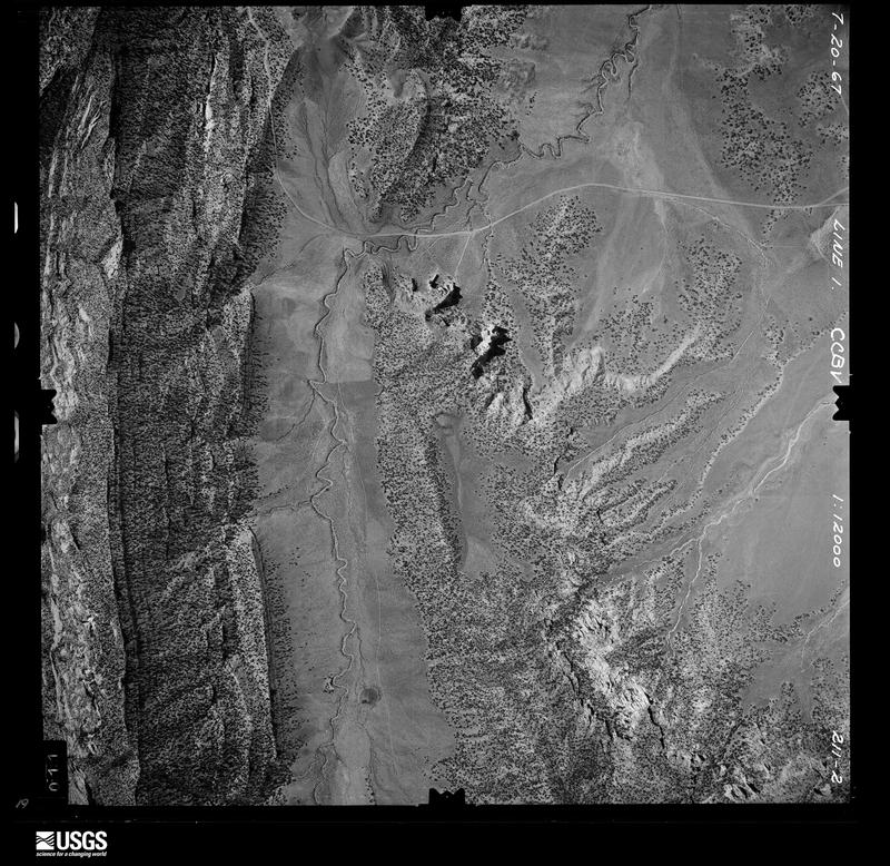 U.S. Geological Survey aerial photograph, 1967-07-20, scale 1:12000
