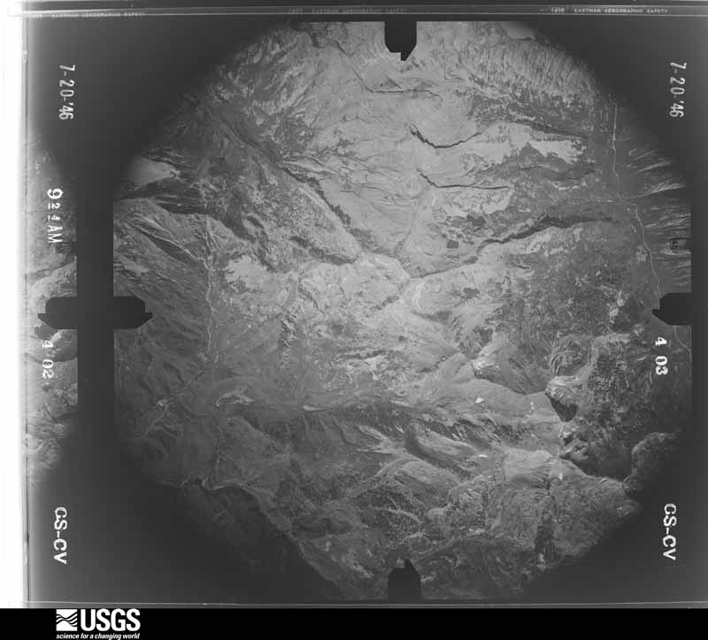 U.S. Geological Survey aerial photograph, 1946-11-01, scale 1:51000