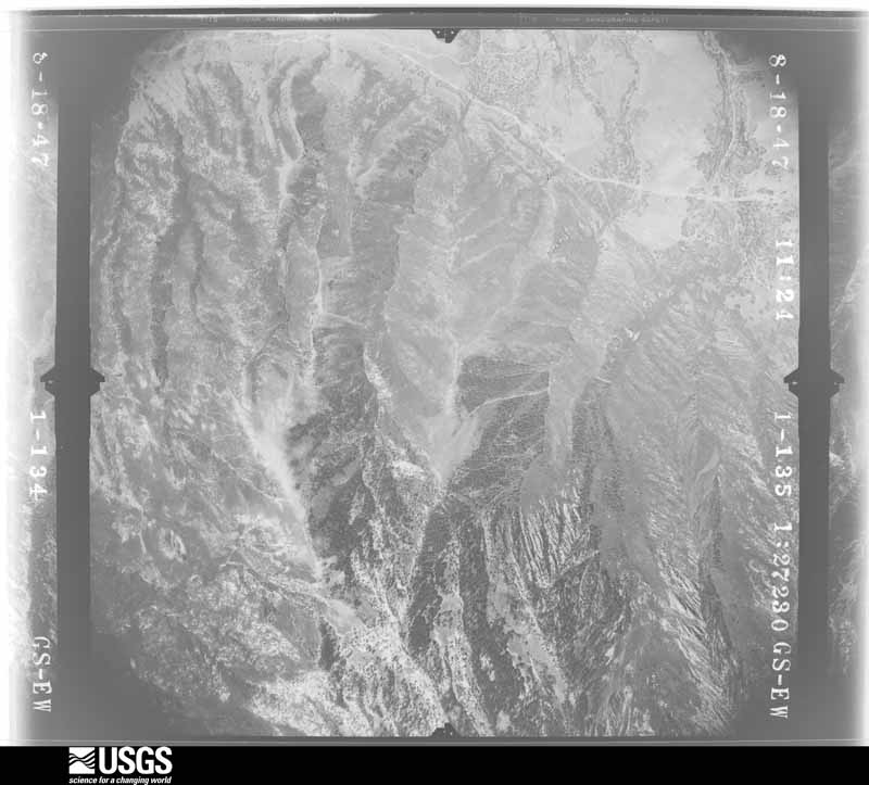 U.S. Geological Survey aerial photograph, 1947-09-20, scale 1:27200