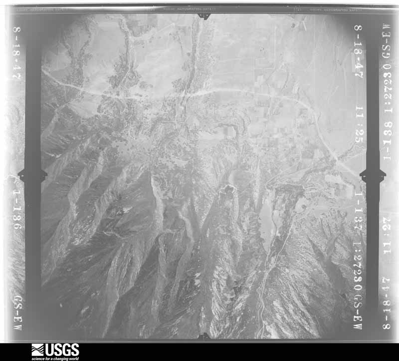 U.S. Geological Survey aerial photograph, 1947-09-20, scale 1:27200