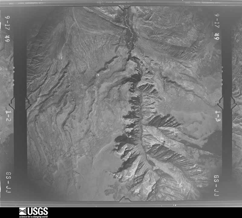 U.S. Geological Survey aerial photograph, 1949-11-04, scale 1:32760
