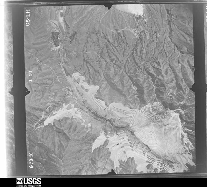 U.S. Geological Survey aerial photograph, 1950-08-01, scale 1:37400
