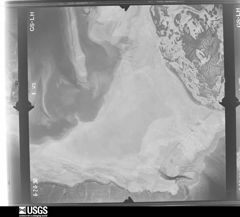 U.S. Geological Survey aerial photograph, 1950-08-01, scale 1:37400