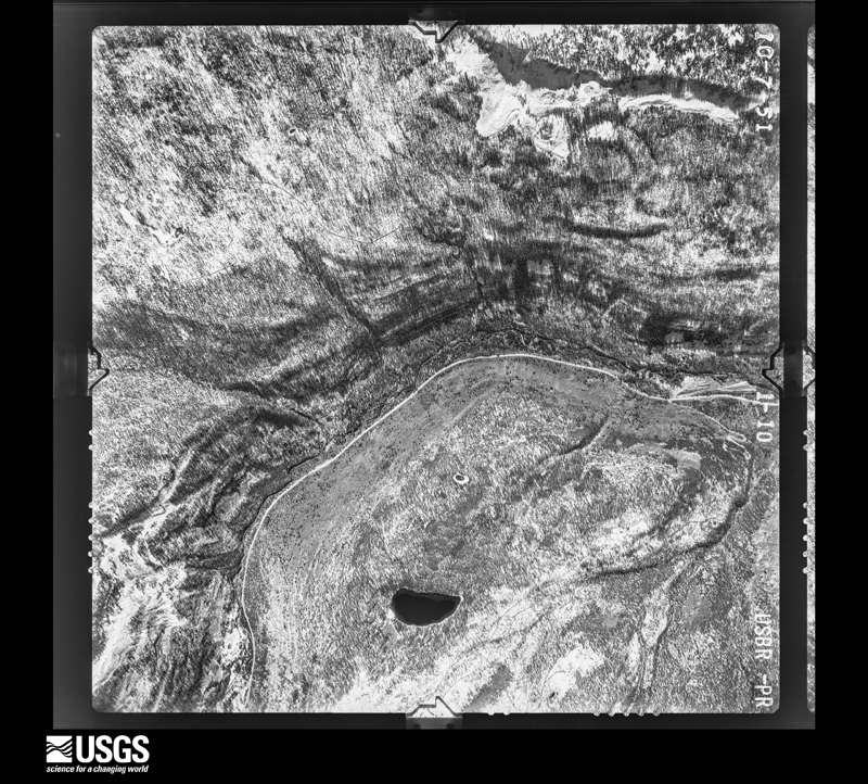 U.S. Geological Survey aerial photograph, 1951-10-01, scale 1:24000