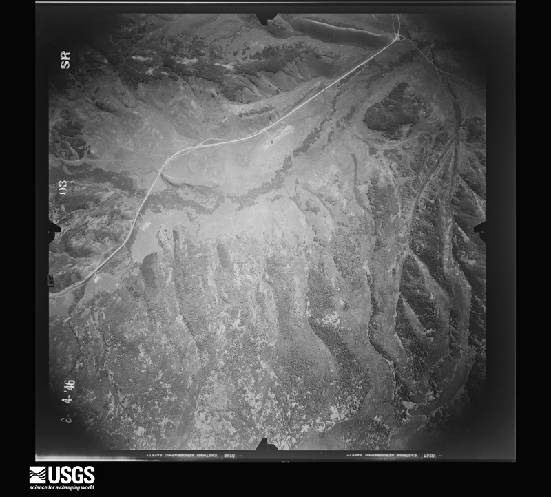 U.S. Geological Survey aerial photograph, 1946-08-01, scale 1:32000