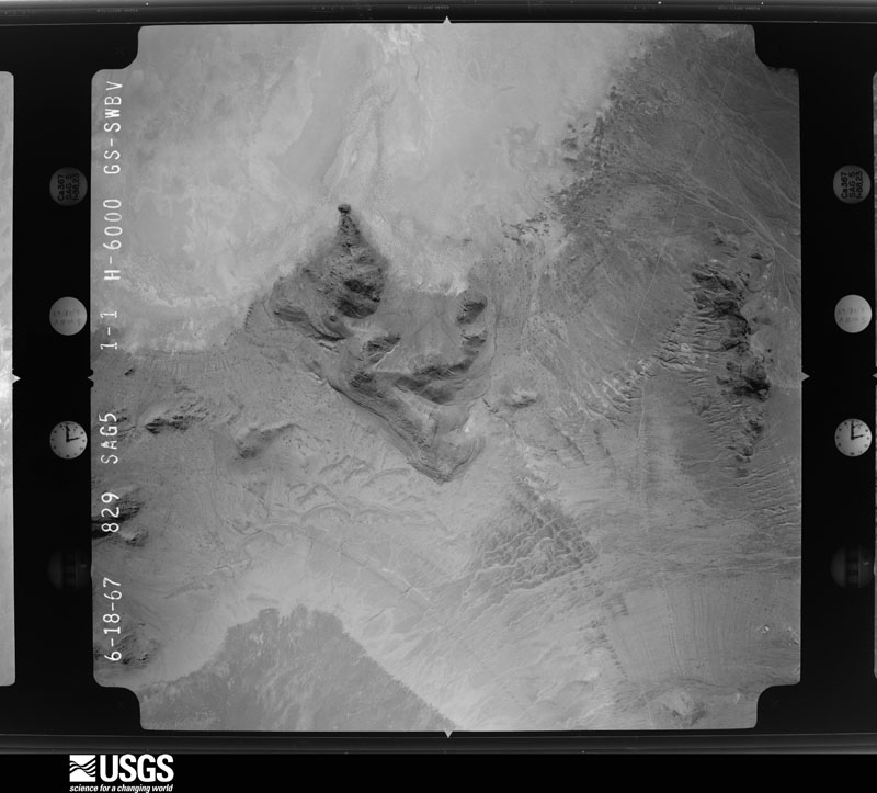 U.S. Geological Survey aerial photograph, 1967-06-18, scale 1:20500