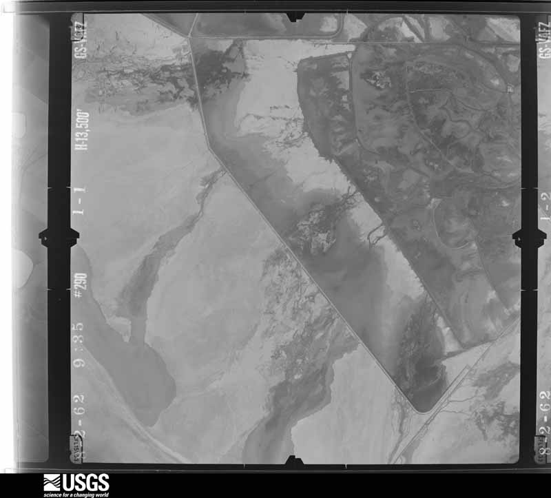 U.S. Geological Survey aerial photograph, 1962-08-02, scale 1:27000