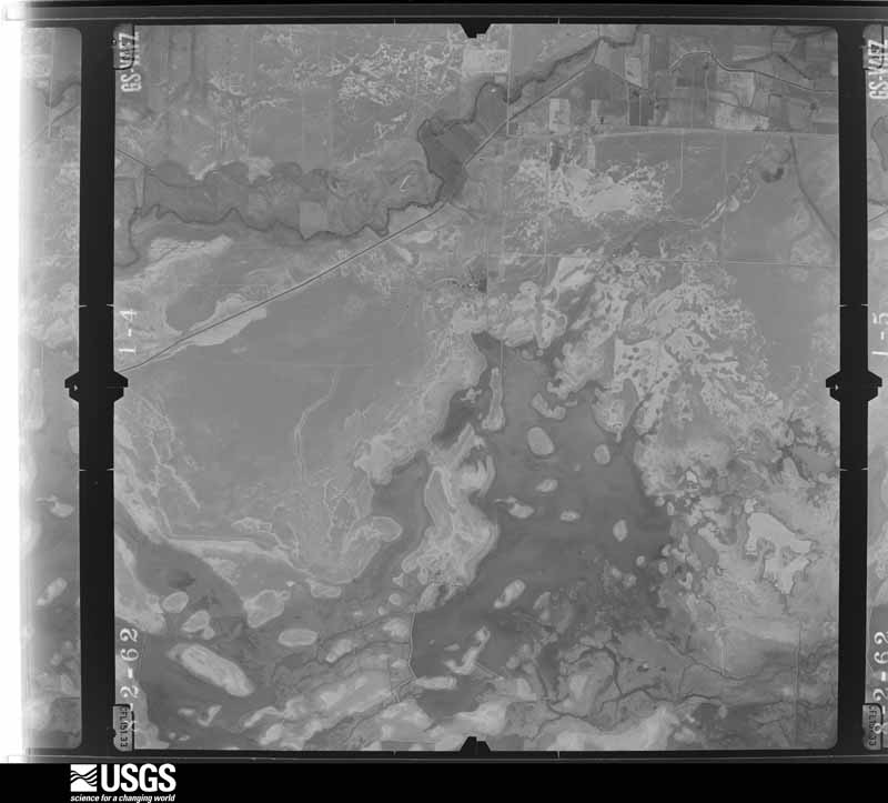 U.S. Geological Survey aerial photograph, 1962-08-02, scale 1:27000