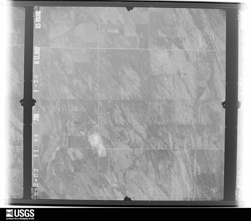 U.S. Geological Survey aerial photograph, 1962-08-04, scale 1:24000