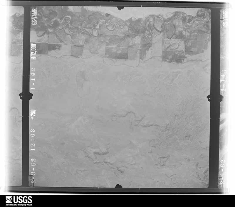 U.S. Geological Survey aerial photograph, 1962-08-04, scale 1:24000