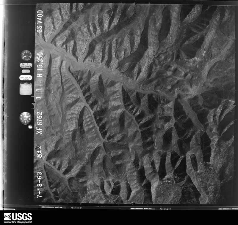 U.S. Geological Survey aerial photograph, 1963-07-19, scale 1:30600