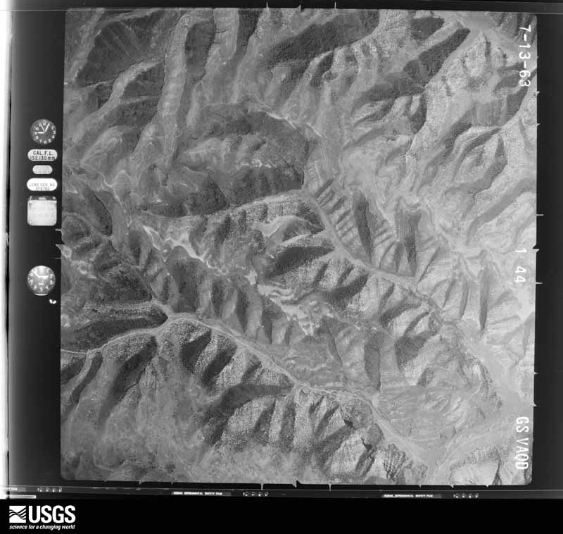 U.S. Geological Survey aerial photograph, 1963-07-19, scale 1:30600