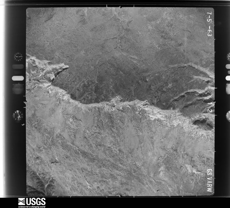 U.S. Geological Survey aerial photograph, 1963-07-05, scale 1:34000