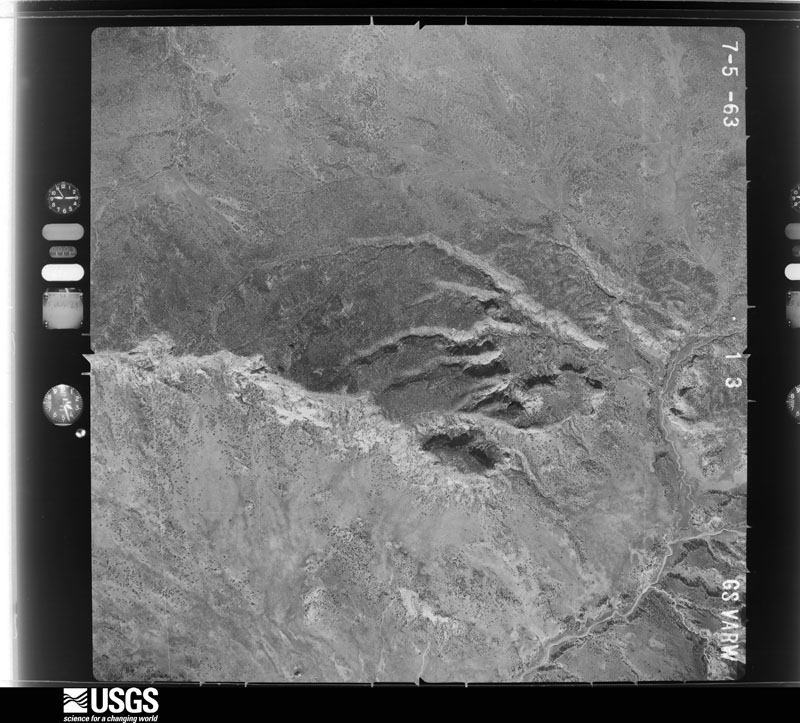 U.S. Geological Survey aerial photograph, 1963-07-05, scale 1:34000