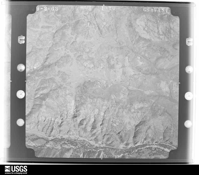 U.S. Geological Survey aerial photograph, 1963-09-02, scale 1:22000