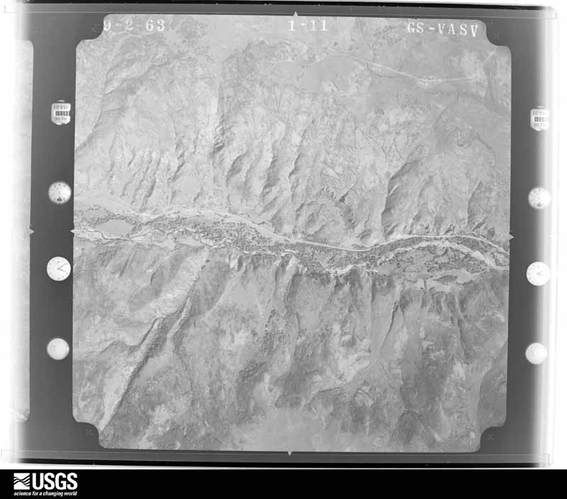 U.S. Geological Survey aerial photograph, 1963-09-02, scale 1:22000