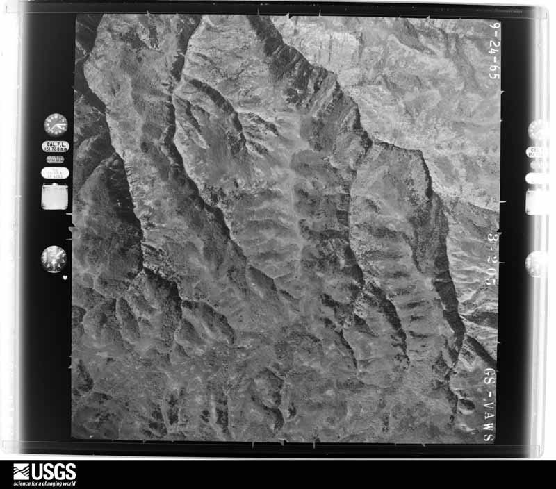 U.S. Geological Survey aerial photograph, 1965-10-09, scale 1:36000