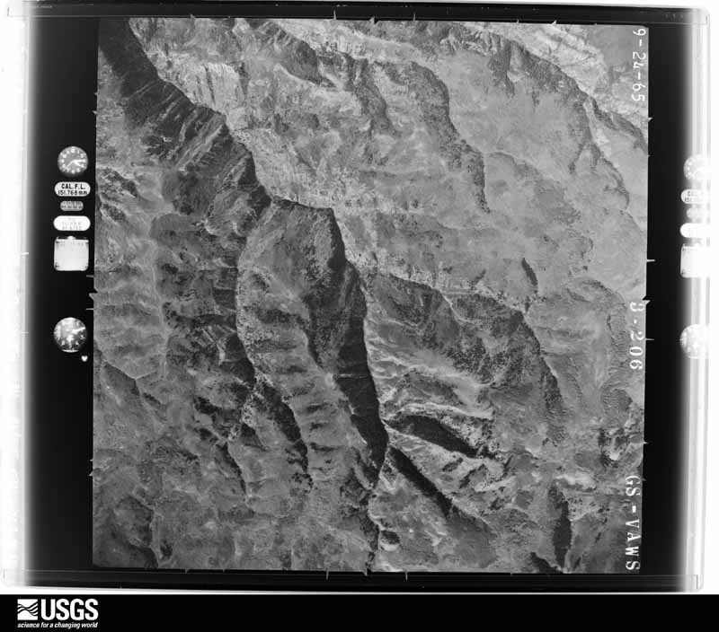 U.S. Geological Survey aerial photograph, 1965-10-09, scale 1:36000