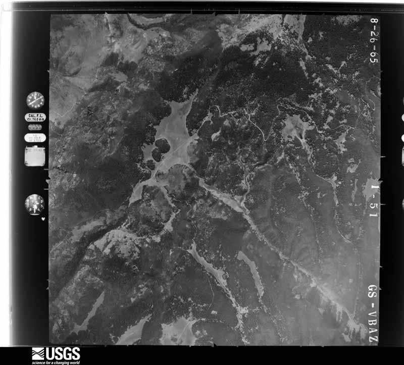 U.S. Geological Survey aerial photograph, 1965-09-30, scale 1:36000