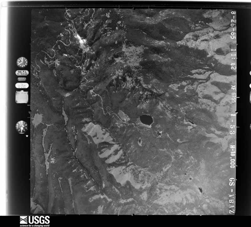 U.S. Geological Survey aerial photograph, 1965-09-30, scale 1:36000
