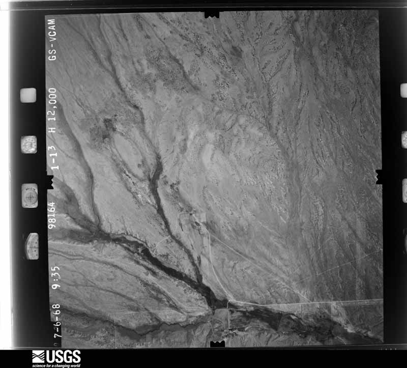 U.S. Geological Survey aerial photograph, 1968-07-06, scale 1:24000