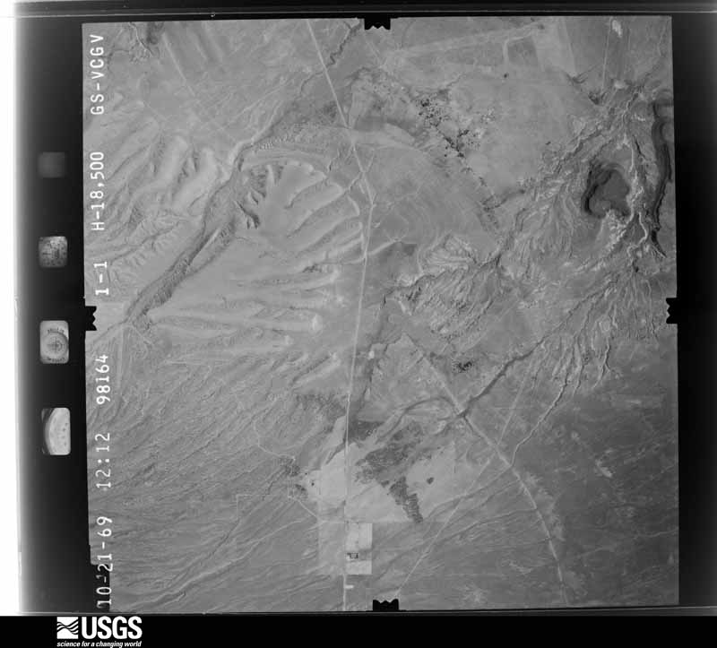 U.S. Geological Survey aerial photograph, 1969-10-22, scale 1:37000