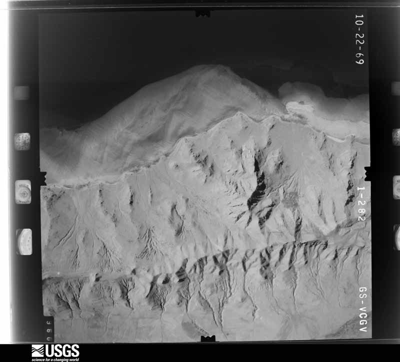 U.S. Geological Survey aerial photograph, 1969-10-22, scale 1:37000