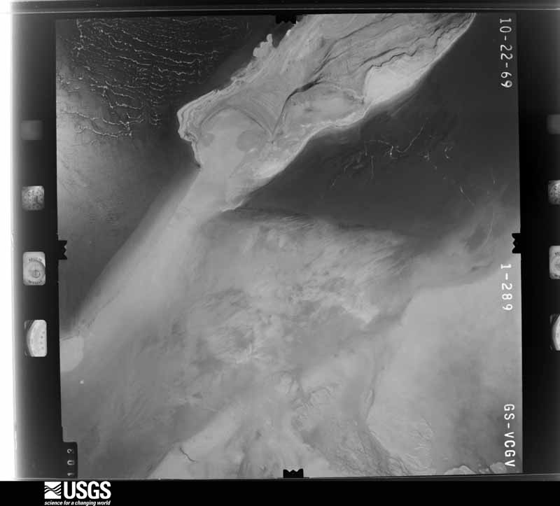 U.S. Geological Survey aerial photograph, 1969-10-22, scale 1:37000