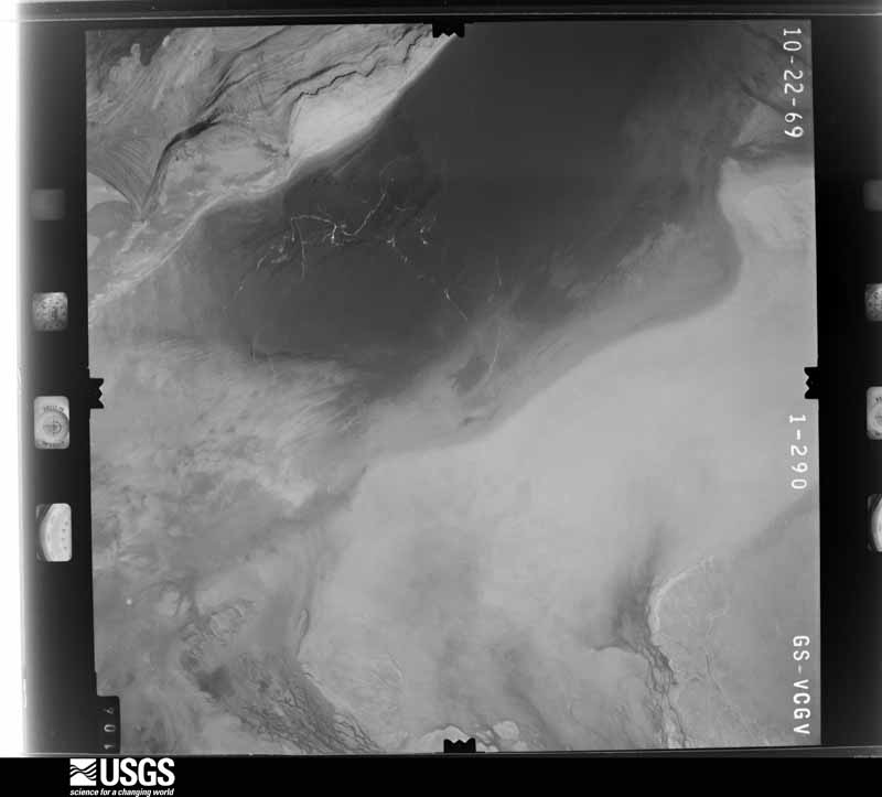 U.S. Geological Survey aerial photograph, 1969-10-22, scale 1:37000
