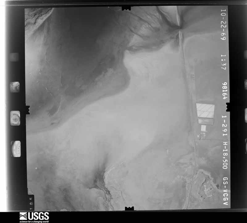 U.S. Geological Survey aerial photograph, 1969-10-22, scale 1:37000