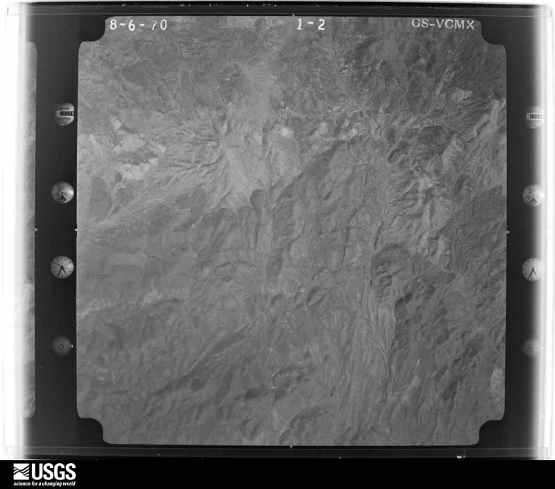 U.S. Geological Survey aerial photograph, 1970-09-09, scale 1:35000