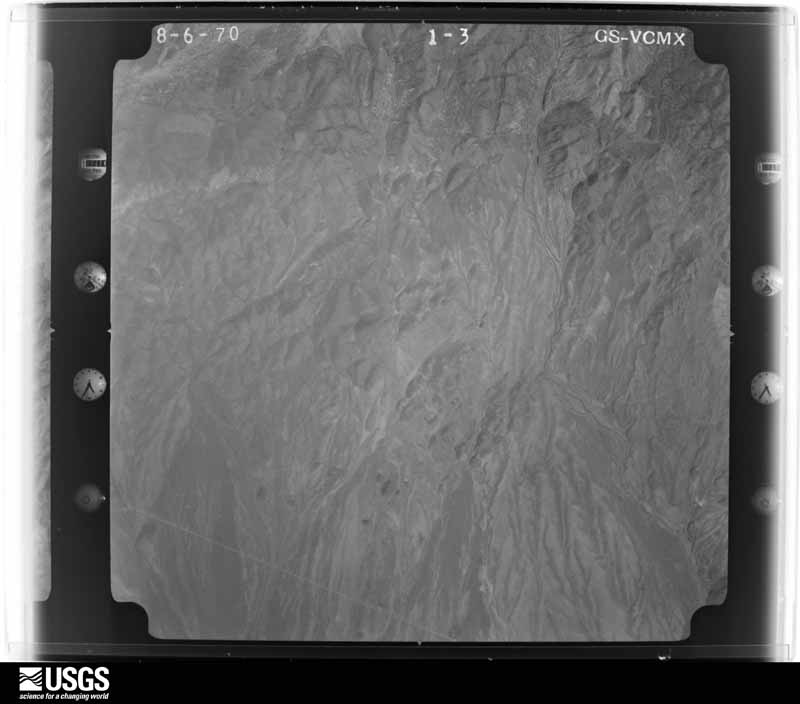 U.S. Geological Survey aerial photograph, 1970-09-09, scale 1:35000