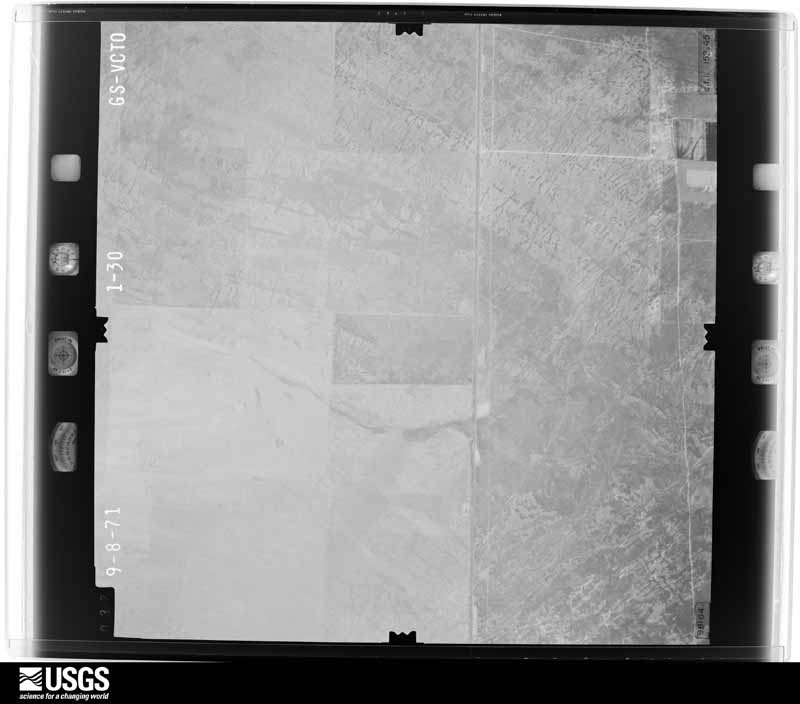 U.S. Geological Survey aerial photograph, 1971-09-10, scale 1:24000