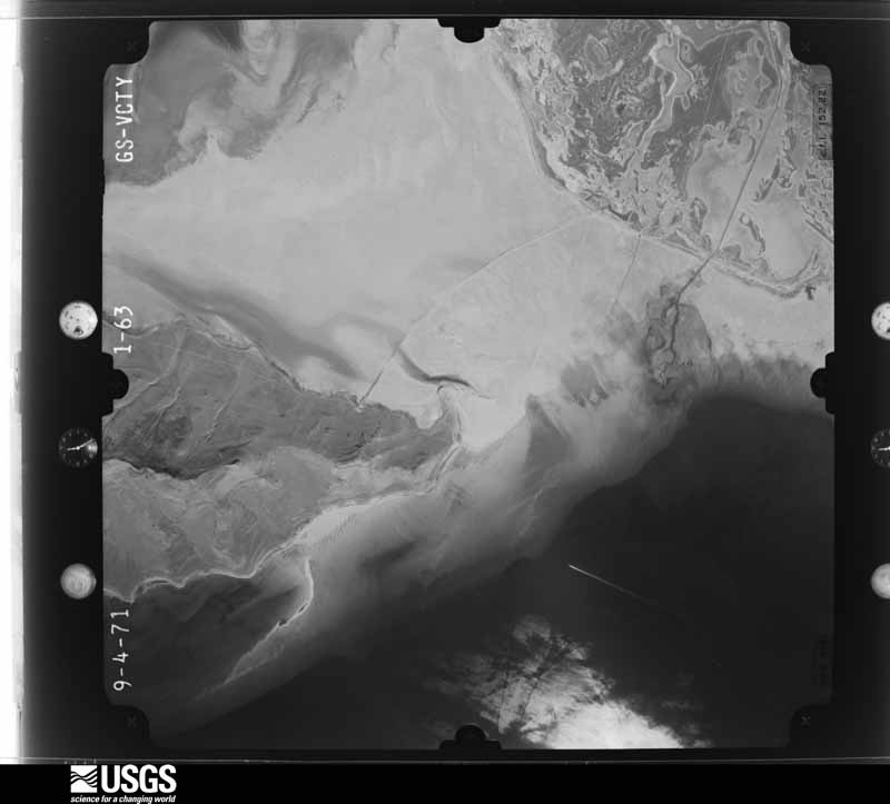U.S. Geological Survey aerial photograph, 1971-09-04, scale 1:48000