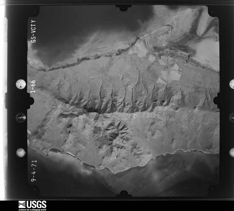 U.S. Geological Survey aerial photograph, 1971-09-04, scale 1:48000