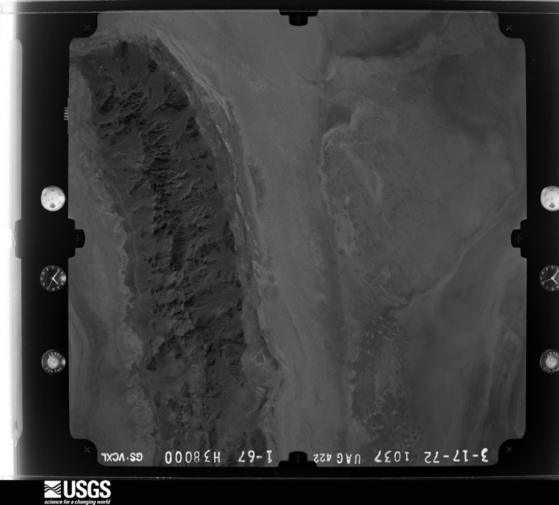 U.S. Geological Survey aerial photograph, 1972-04-29, scale 1:76000