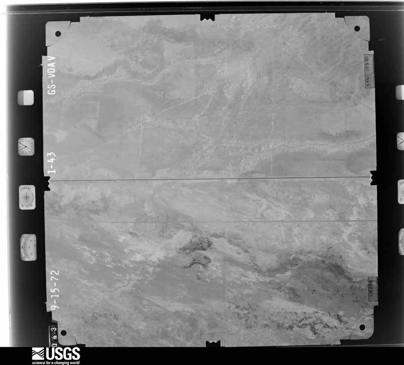 U.S. Geological Survey aerial photograph, 1972-09-15, scale 1:18400