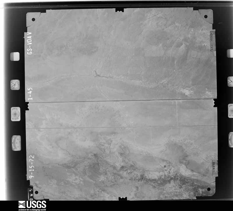 U.S. Geological Survey aerial photograph, 1972-09-15, scale 1:18400