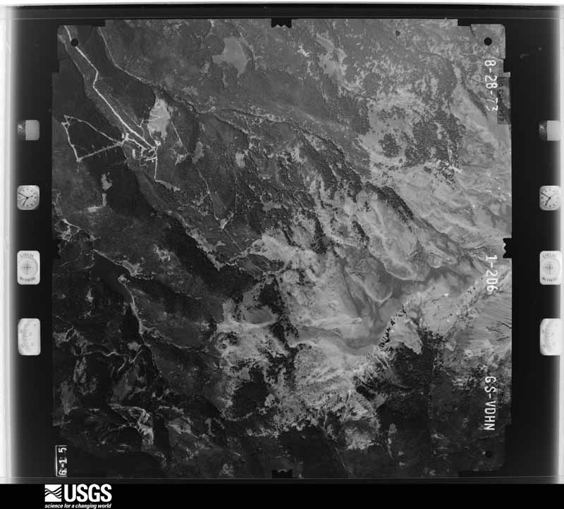 U.S. Geological Survey aerial photograph, 1973-08-28, scale 1:32800