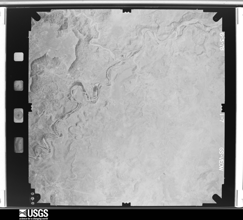 U.S. Geological Survey aerial photograph, 1978-06-03, scale 1:28000